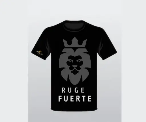 Polo Maglion – Ruge fuerte (negro)(hombre)