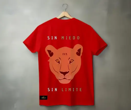 Polo Maglion – Sin miedo, sin límite (Rojo)(Mujer)